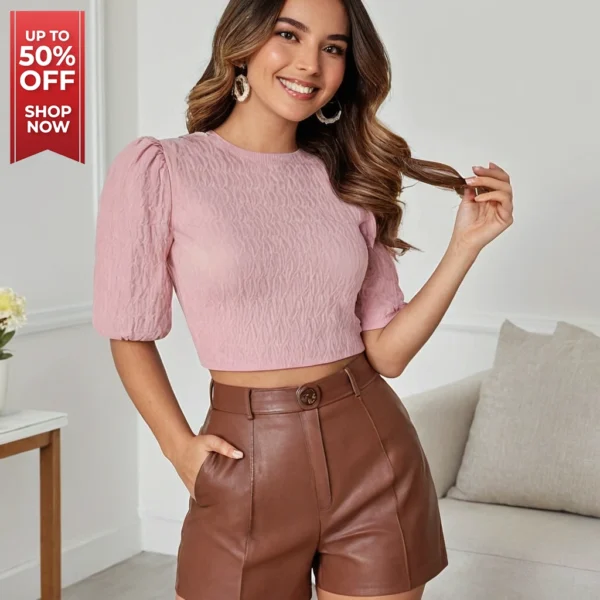 KOREAN DESIGNER BEAUTIFUL CASUAL WEAR TOP - Image 5