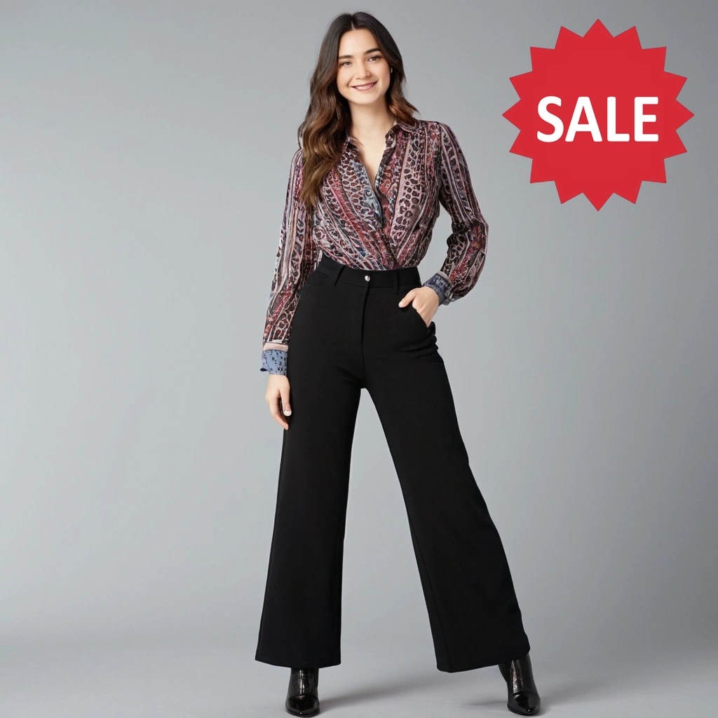 PRINTED WOMEN SWAGGY PROFESSIONAL TOP | PRINTED TOP