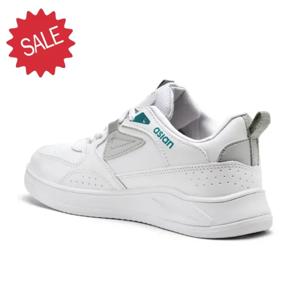 MEN WHITE SNEAKER | TRENDY LOOK | SPECIAL SALES OFFER - Image 3