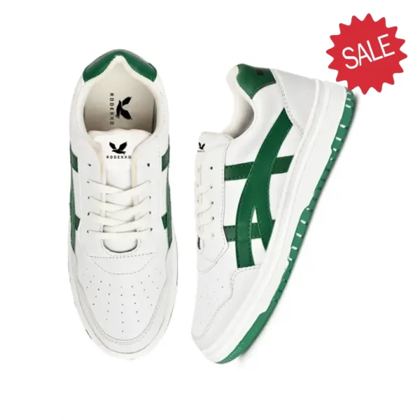 CASUAL SHOES | WHITE SNEAKERS | MEN SHOES - Image 3