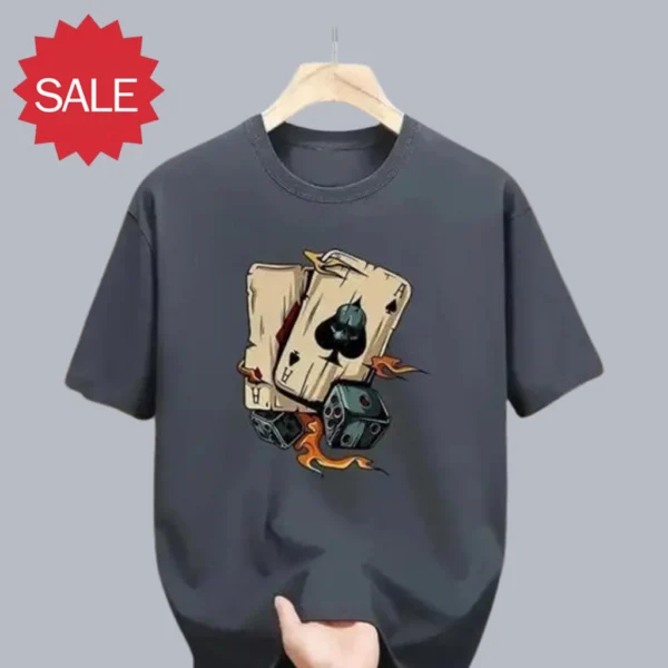 COTTON FABRIC MEN GRAPHICS T SHIRT | TRENDY DESIGN - Image 5
