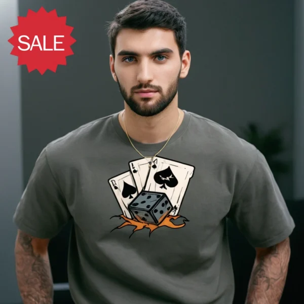 COTTON FABRIC MEN GRAPHICS T SHIRT | TRENDY DESIGN - Image 4