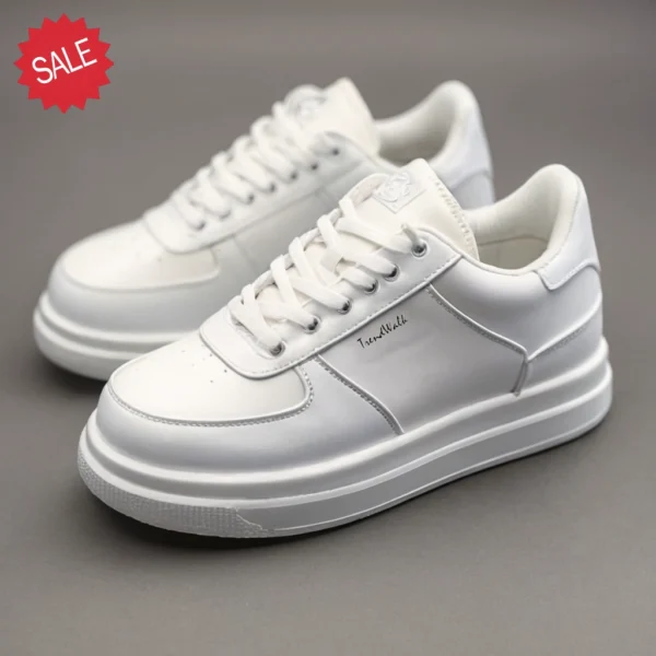 CASUAL WHITE SHOES | SNEAKERS | UNISEX - Image 4
