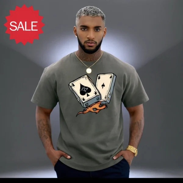COTTON FABRIC MEN GRAPHICS T SHIRT | TRENDY DESIGN