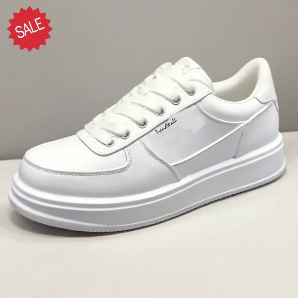 CASUAL WHITE SHOES | SNEAKERS | UNISEX - Image 3
